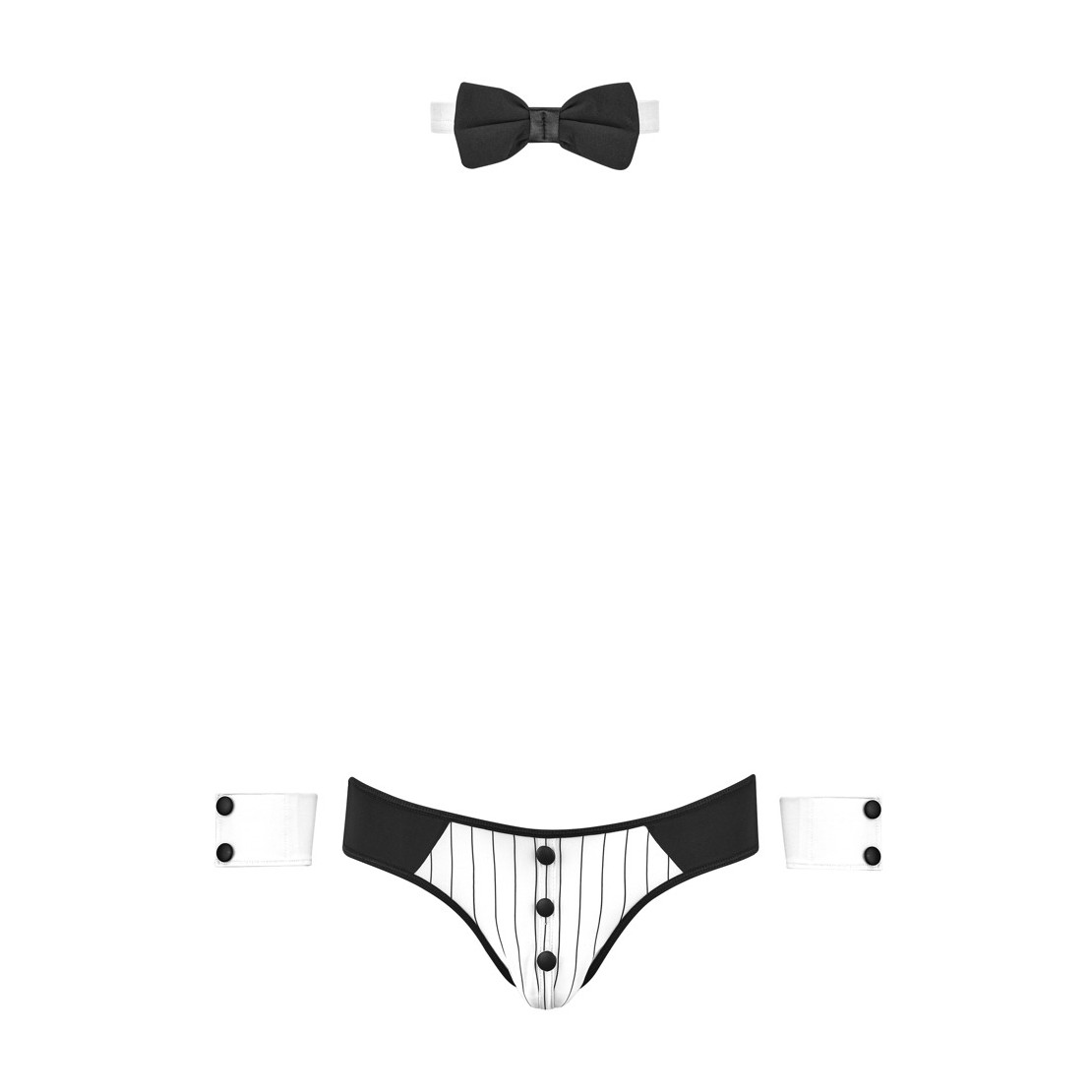 TRAVESTIMENTO SEXY PER UOMO SET DA CAMERIERE