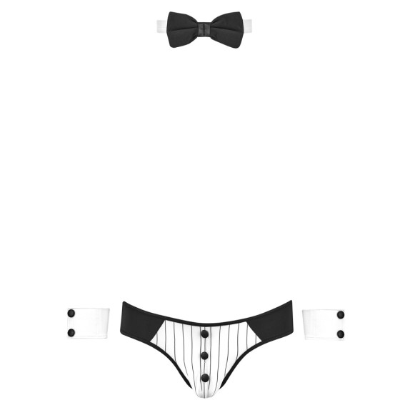 TRAVESTIMENTO SEXY PER UOMO SET DA CAMERIERE