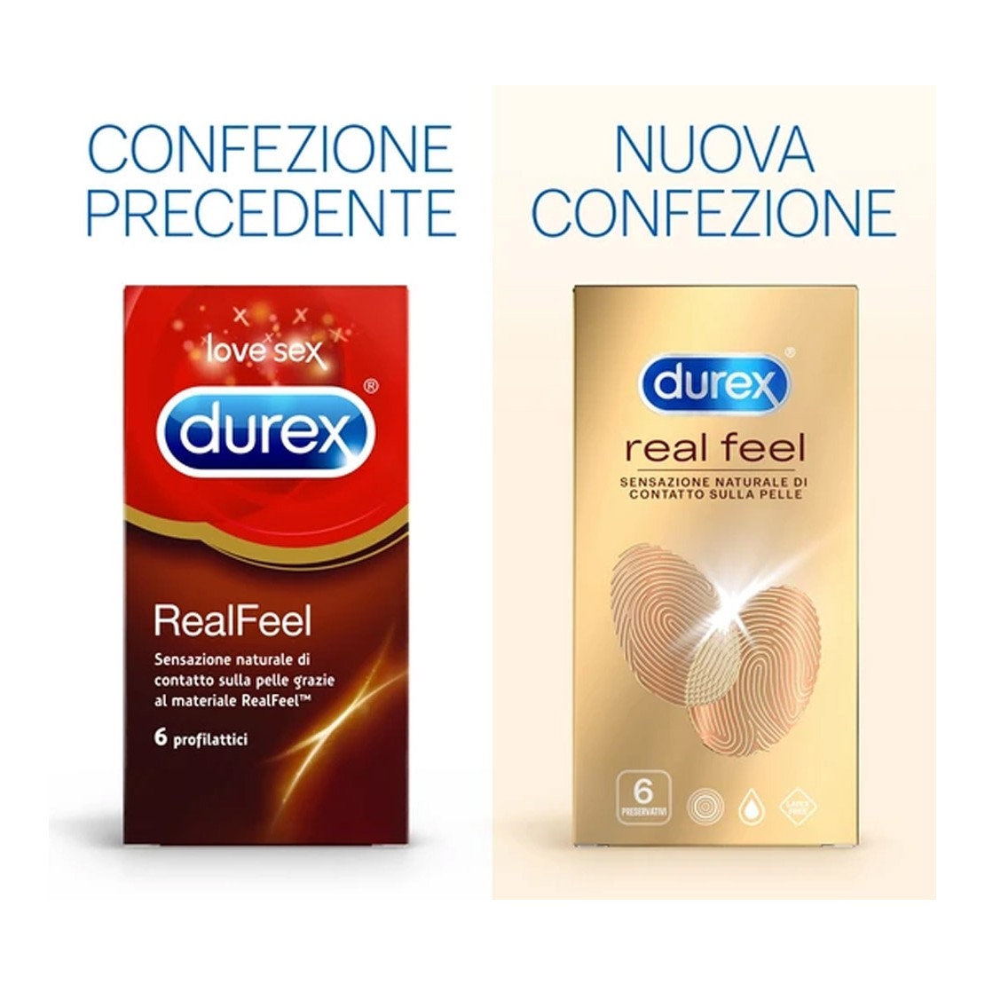 OFFERTA DUREX: PROFILATTICI REAL FEEL...