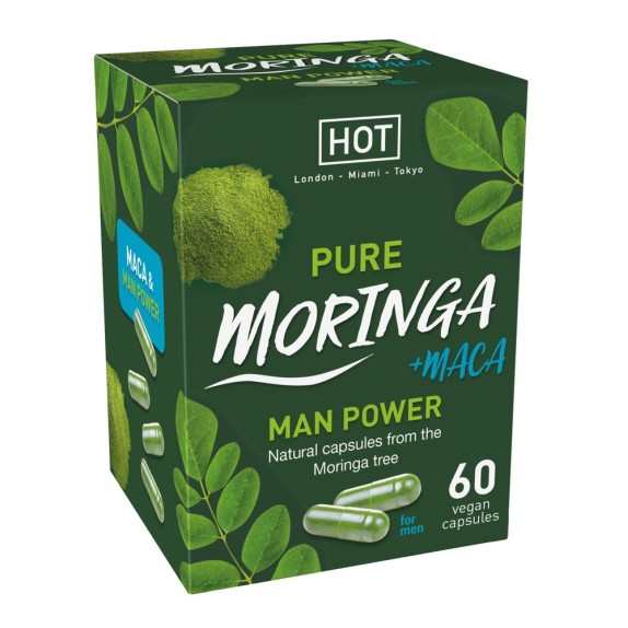 INTEGRATORE ALIMENTARE ENERGERTICO PER UOMO MORINGA