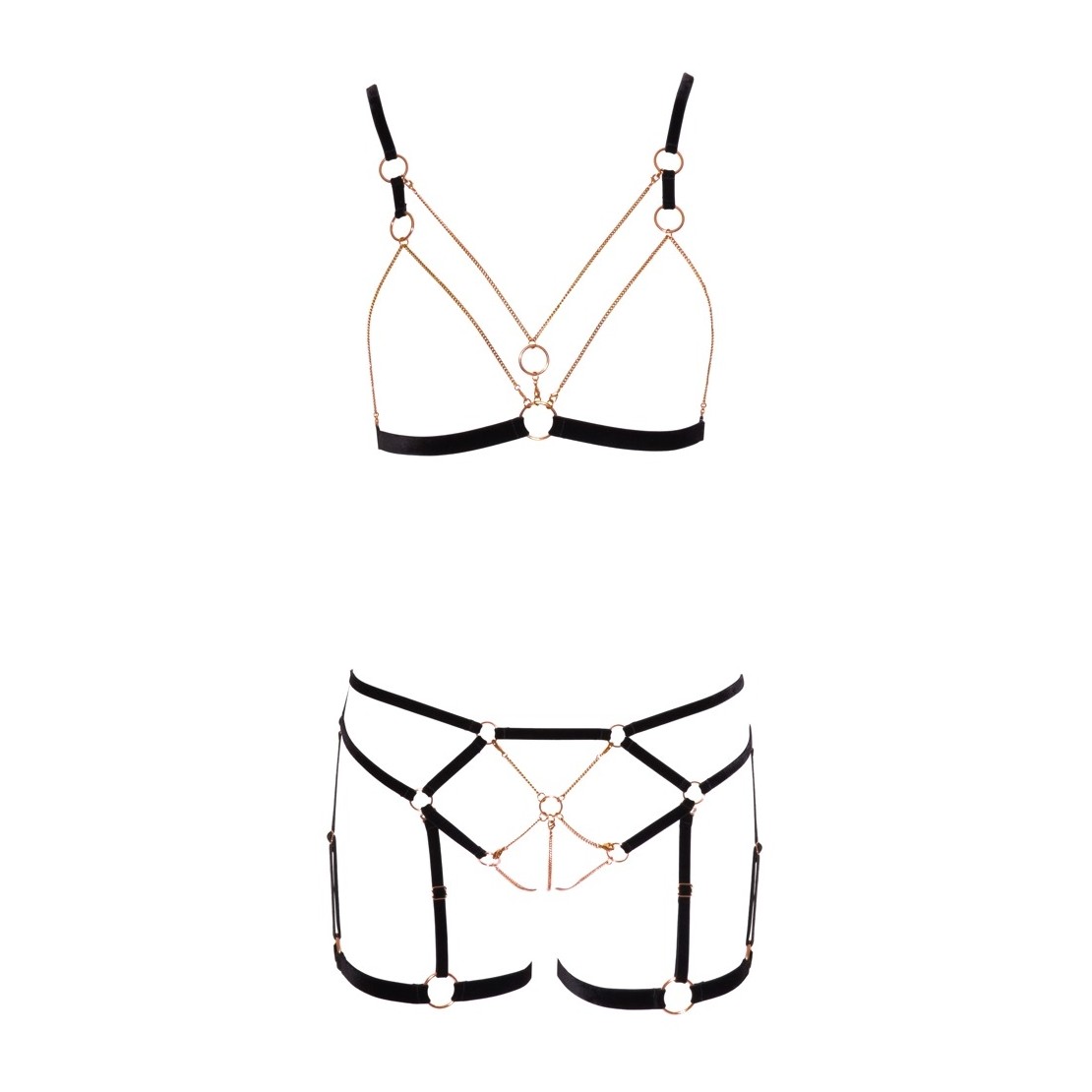 COMPLETO INTIMO SEXY PER DONNA APERTO CON...