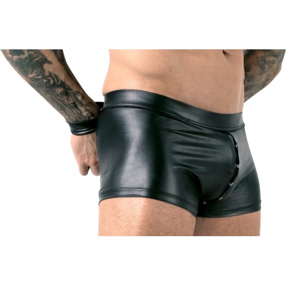 PANTALONCINO IN SPANDEX CON MANETTE SEXY PER UOMO