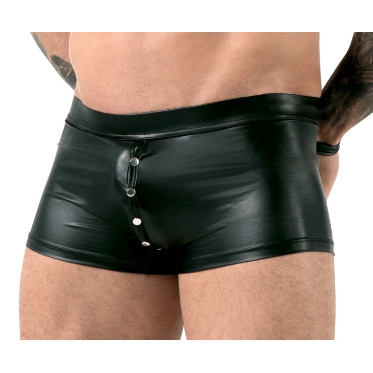 PANTALONCINO IN SPANDEX CON MANETTE SEXY PER UOMO 2