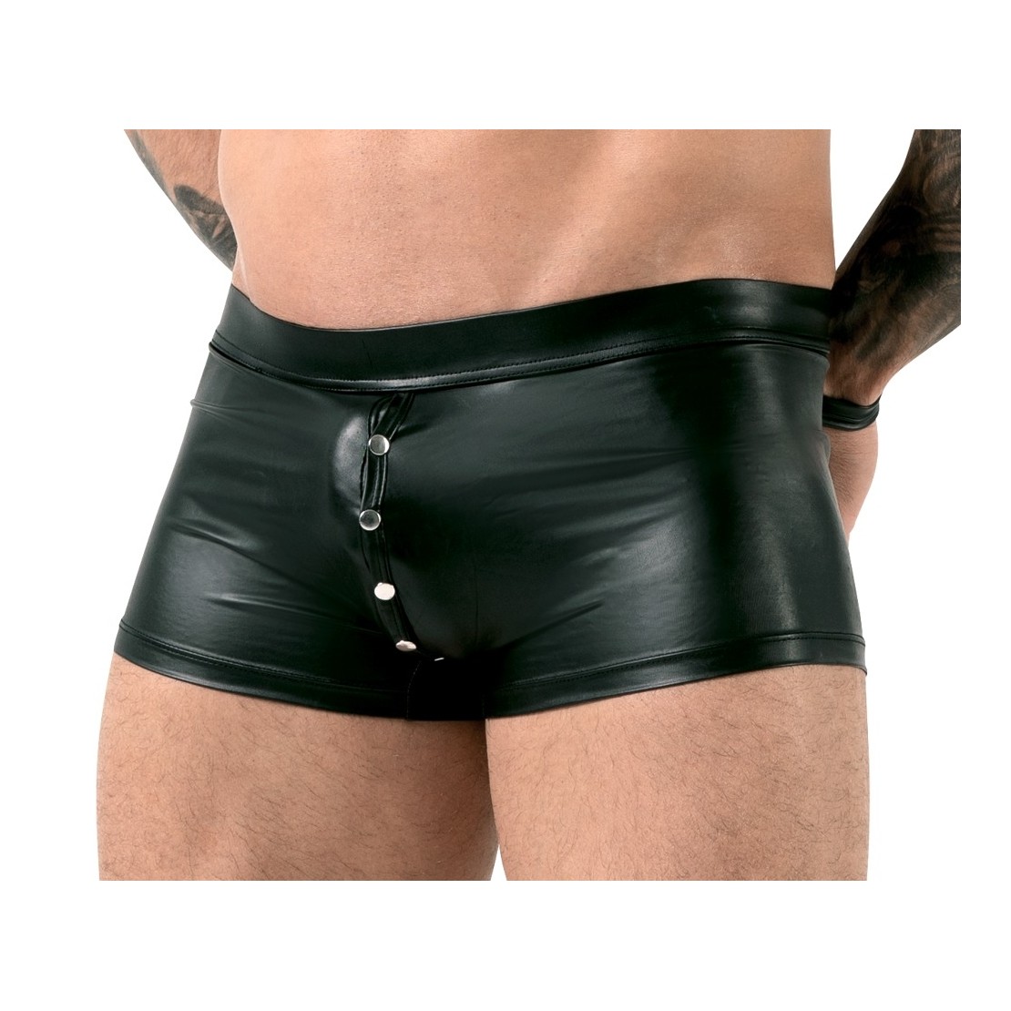 PANTALONCINO IN SPANDEX CON MANETTE SEXY PER UOMO