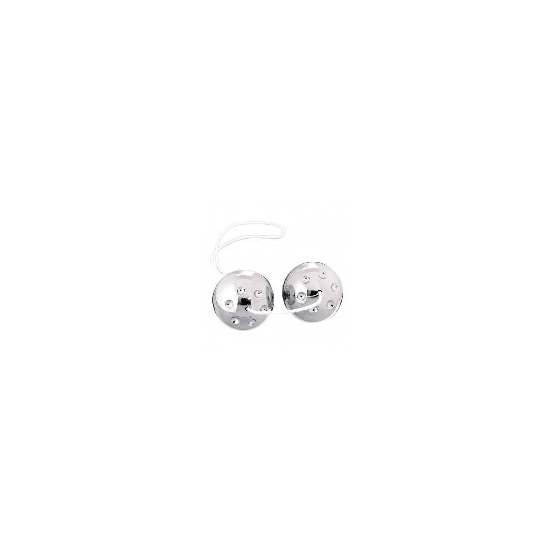 2 PALLINE VAGINALI AUTOVIBRANTI SILVER BALLS