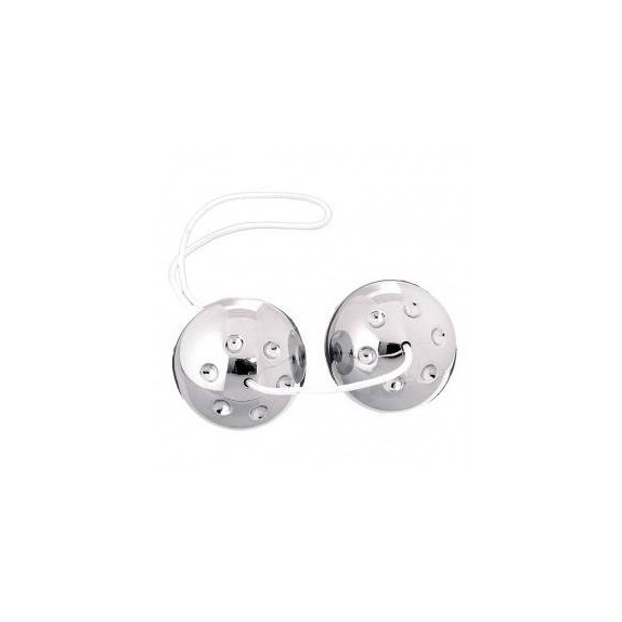 2 PALLINE VAGINALI AUTOVIBRANTI SILVER BALLS