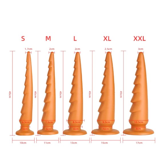 SPINA ANALE FLESSIBILE SEX TOY CON VENTOSA GOLDPLAY REX