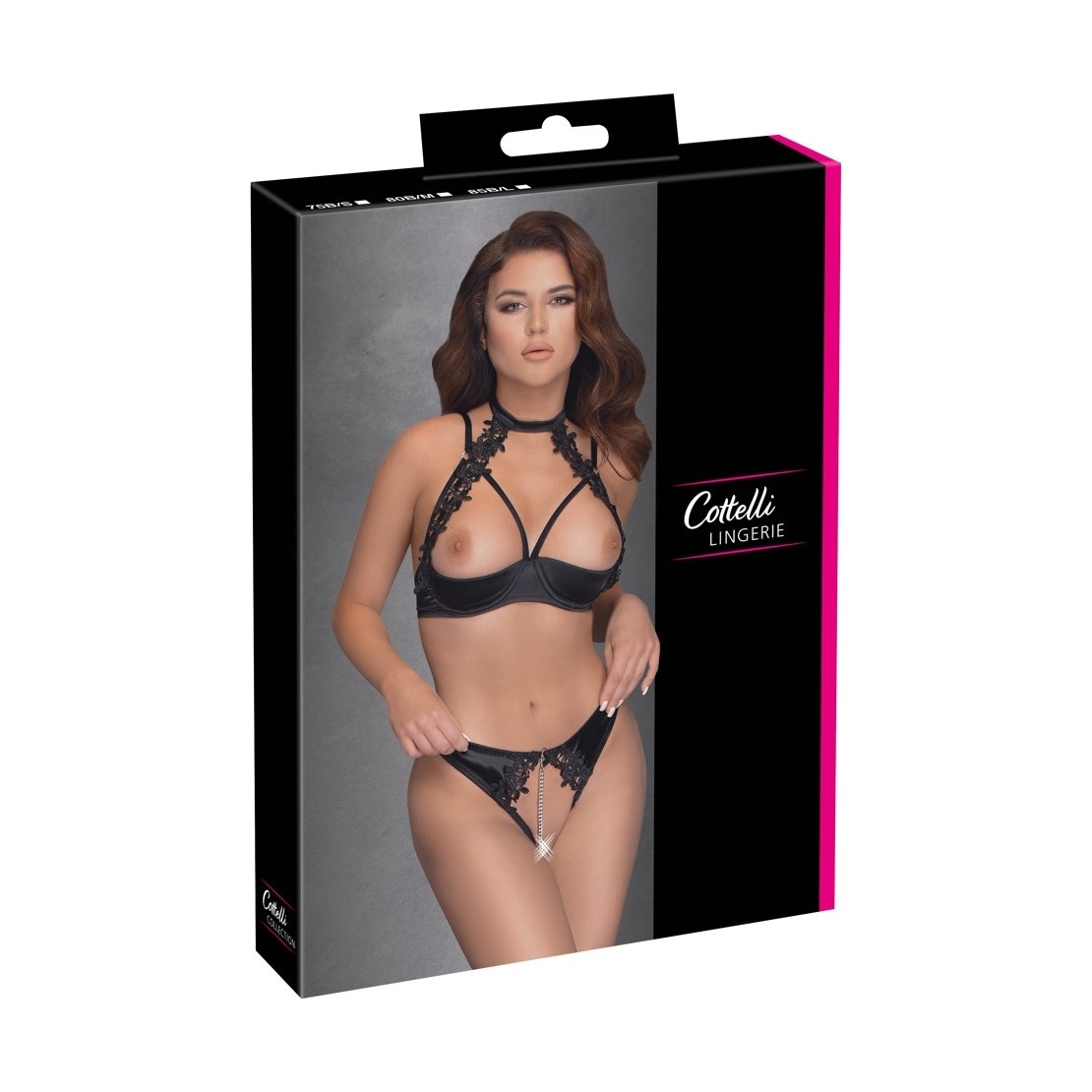 COMPLETO INTIMO APERTO SEXY PER DONNA CON...