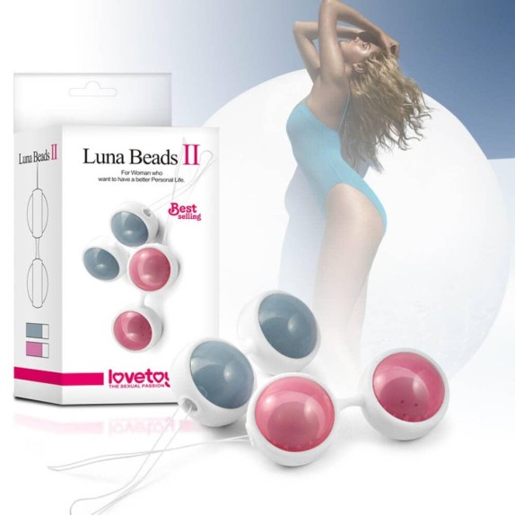 PALLINE VAGINALI PER ALLENAMENTO PELVICO SEX TOY LUNA BEAD II