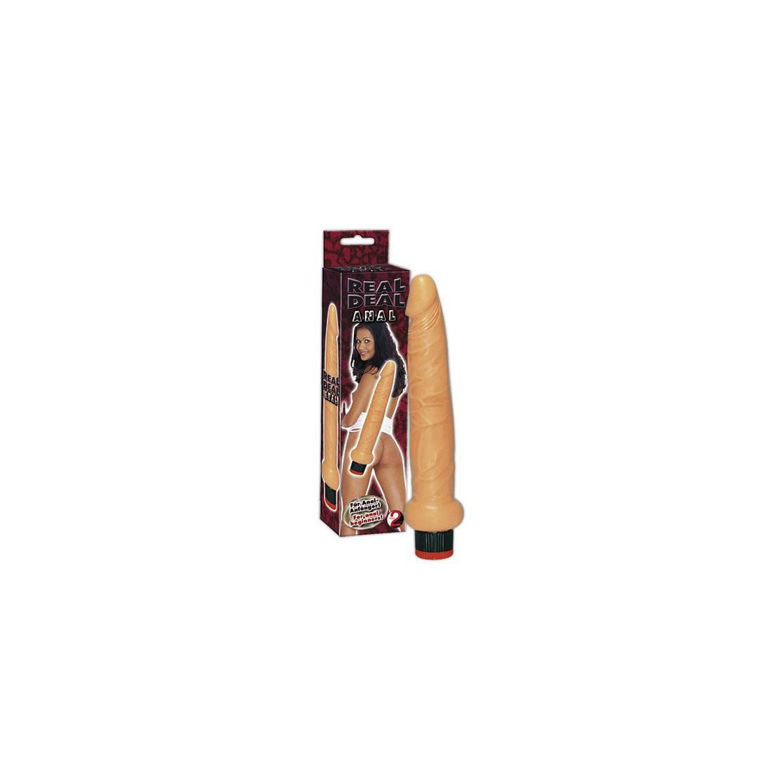 VIBRATORE ANALE 19.5 CM