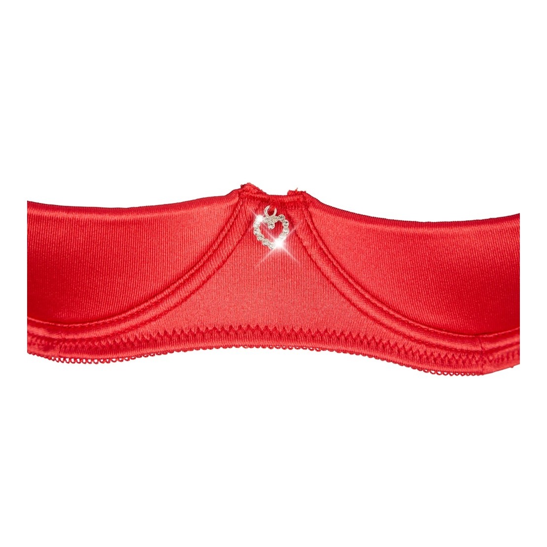 COMPLETO INTIMO SEXY APERTO ROSSO CON REGGICALZE