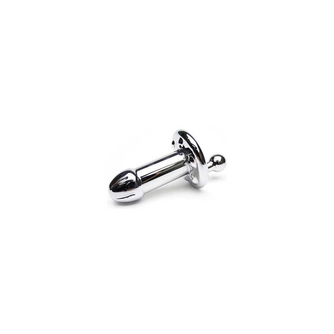 ROTATING REAMER BUTT PLUG IN ACCIAIO INOSSIDABILE