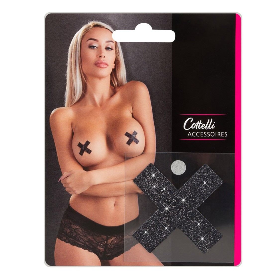 COPRICAPEZZOLI SEXY PER DONNA A FORMA DI X CON...