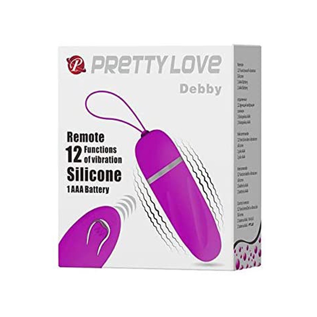 OVETTO VAGINALE VIBRANTE CON TELECOMANDO SEX...