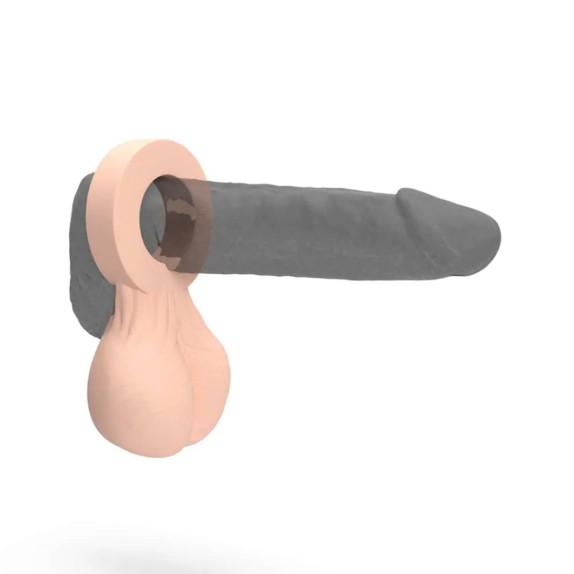 ANELLO PER PENE SEX TOY CON TESTICOLI BIG BALLS HEAVY COCKRING