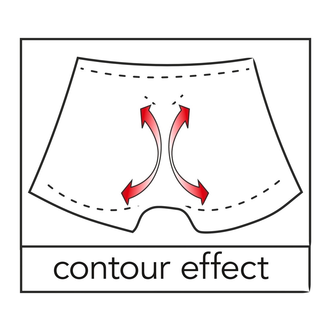PANTALONCINO NERO SEXY PER UOMO EFFETTO BAGNATO