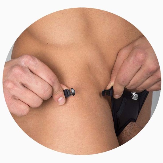 PERIZOMA ESALTAFALLO SEXY PER UOMO IN SPANDEX SGANCIABILE EROS VENEZIANI