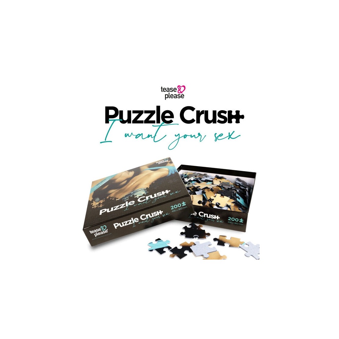 PUZZLE SEXY PER COPPIE 200 PEZZI PUZZLE CRUSH