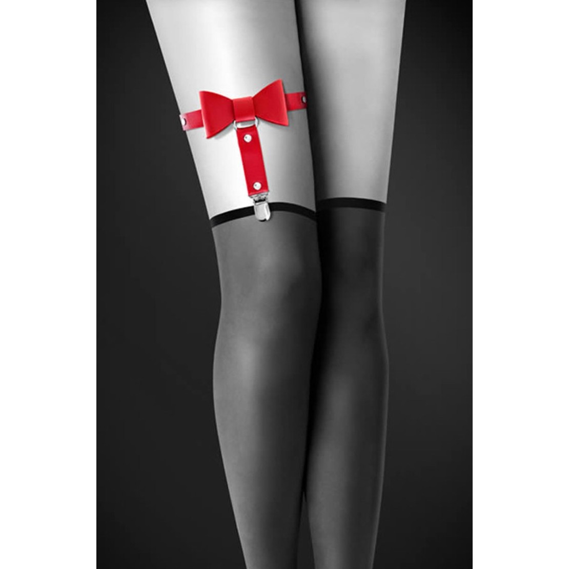 GIARRETTIERA SEXY PER DONNA CON GANCETTI PER LE...