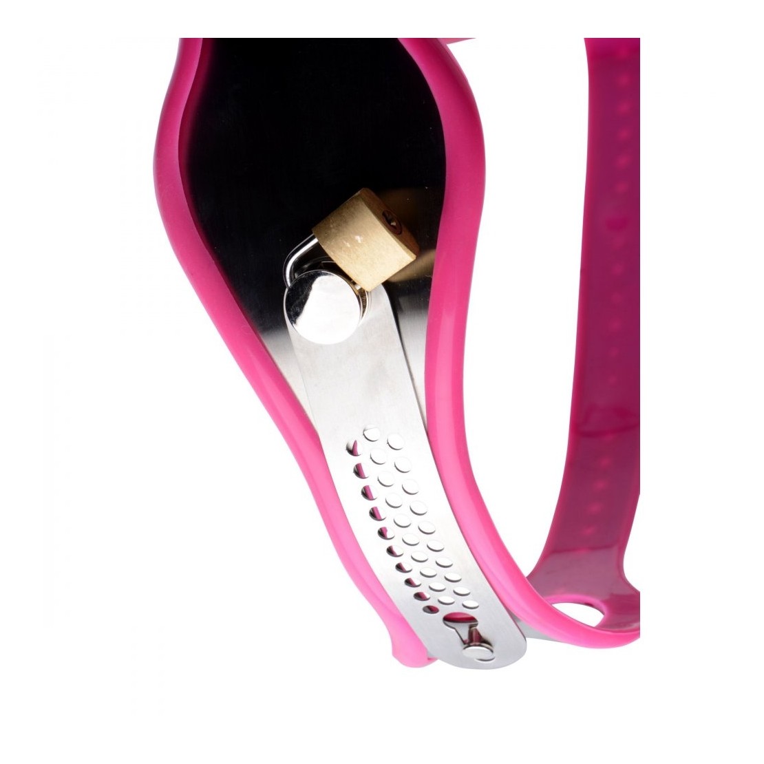 CINTURA DI CASTITA' PER DONNA SEX TOY PINK...