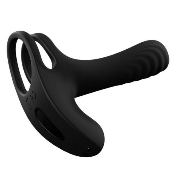 ANELLO DOPPIO DA INDOSSARE SUL PENE PER CLITORIDE E VAGINA SEX TOY YUMMY GAME