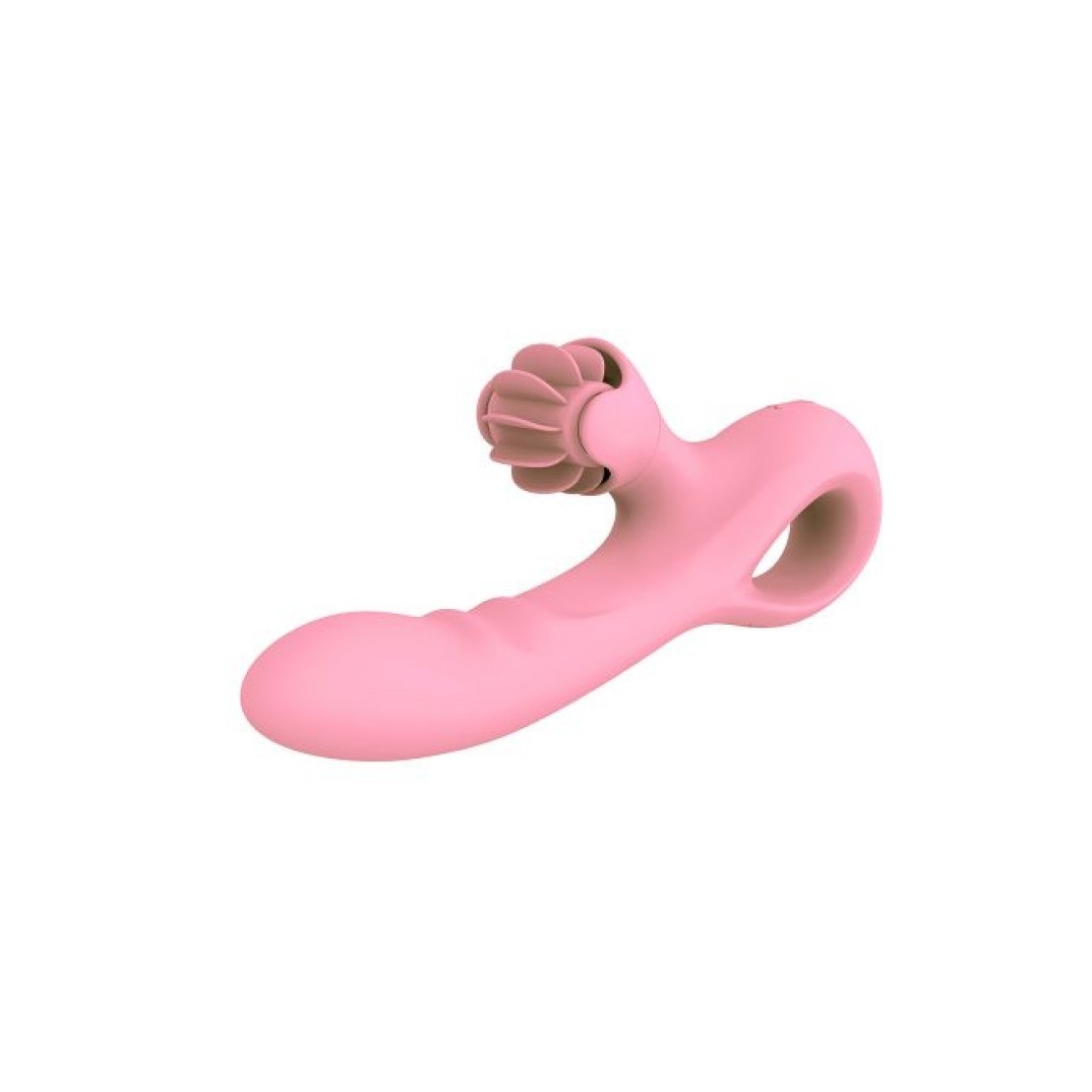 VIBRATORE RABBIT CON LINGUE IN SILICONE SEX TOY...
