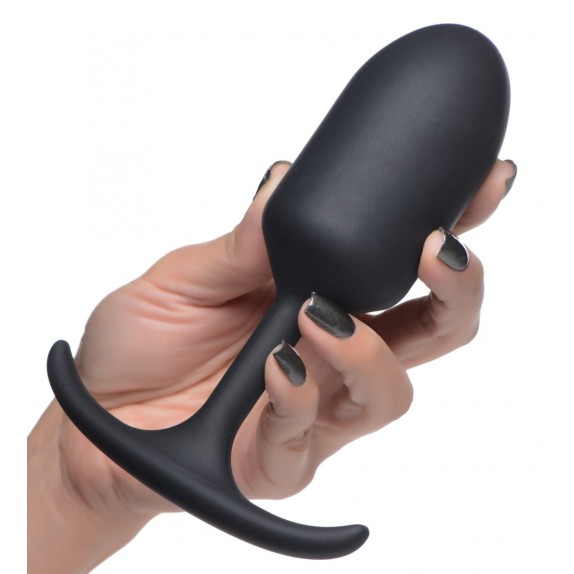 PLUG ANALE CON PESO IN METALLO SEX TOY HEAVY HITTER