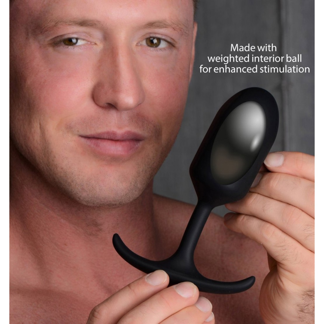 PLUG ANALE CON PESO IN METALLO SEX TOY HEAVY...