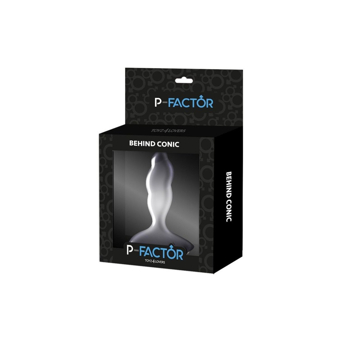VIBRATORE ANALE-PROSTATICO SEX TOY BEHIND CONIC