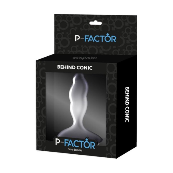 VIBRATORE ANALE-PROSTATICO SEX TOY BEHIND CONIC