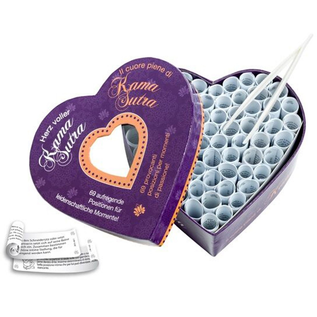 GIOCO IN SCATOLA DEL CUORE SEXY PER COPPIA...