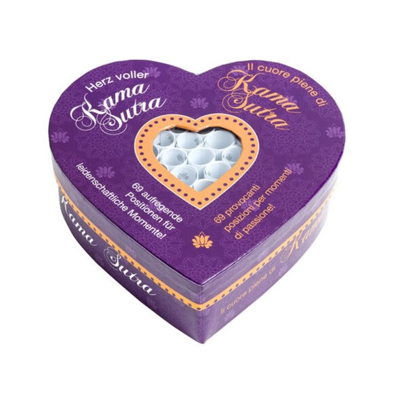 GIOCO IN SCATOLA DEL CUORE SEXY PER COPPIA KAMASUTRA