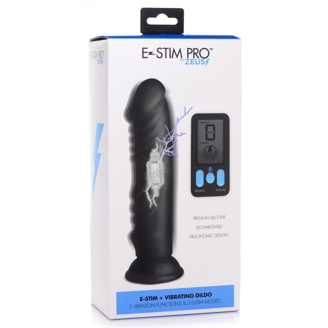 VIBRATORE REALISTICO CON ELETTROSTIMOLAZIONE...