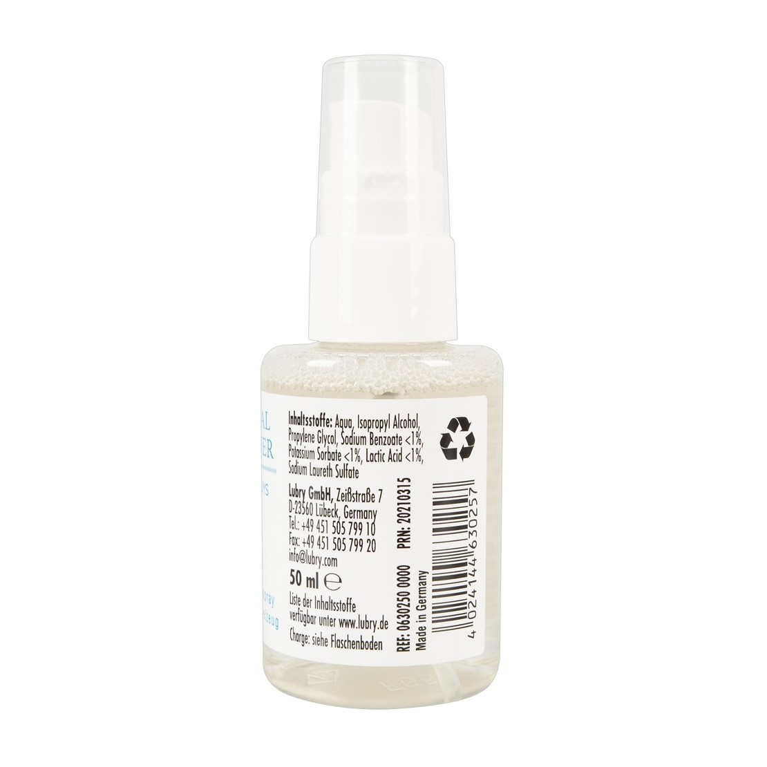 DETERGENTE PER VIBRATORI E SEX TOYS 50 ML CLEANER