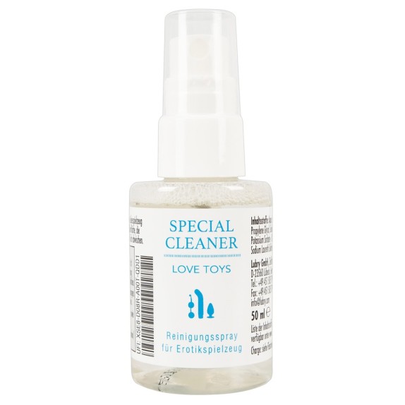 DETERGENTE PER VIBRATORI E SEX TOYS 50 ML CLEANER