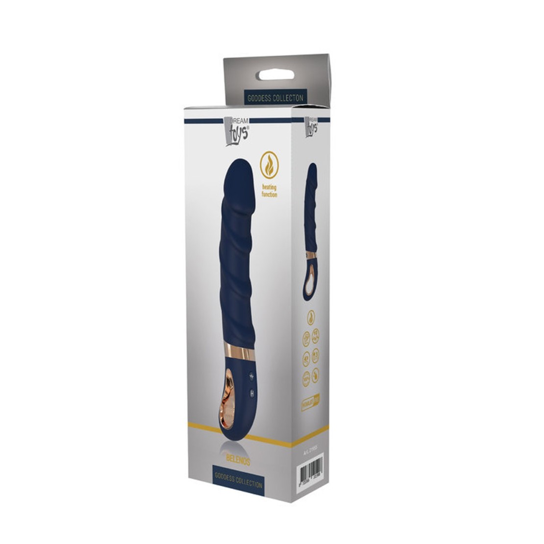 VIBRATORE CON FUNZIONE SCALDANTE SEX TOY...