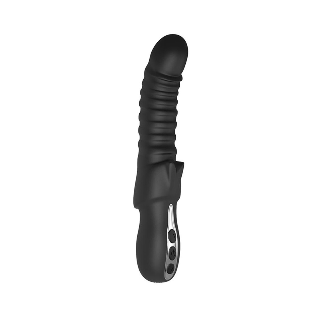 VIBRATORE CON RILIEVI SEX TOY RICARICABILE...