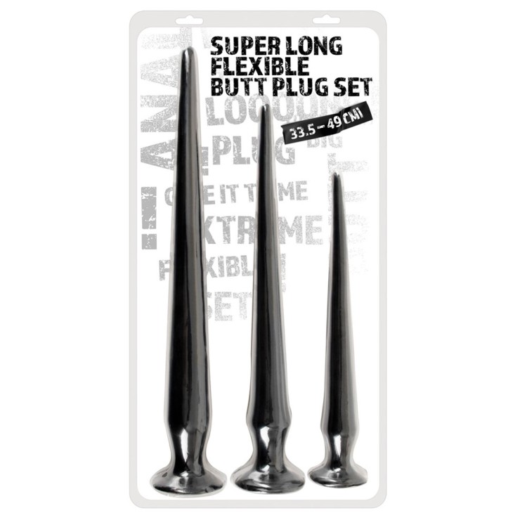 SET 3 SPINE ANALI FLESSIBILI SEX TOYS IN SILICONE 2