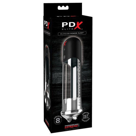 BLOWJOB POWER PUMP: MASTURBATORE-POMPA PER UOMO CON SUZIONE