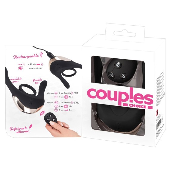 VIBRATORE SEXY PER GIOCHI DI COPPIA SEX TOY MULTI-FUNCION COUPLE'S VIBRATOR