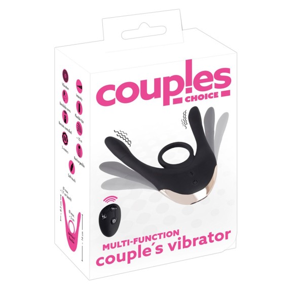 VIBRATORE SEXY PER GIOCHI DI COPPIA SEX TOY MULTI-FUNCION COUPLE'S VIBRATOR