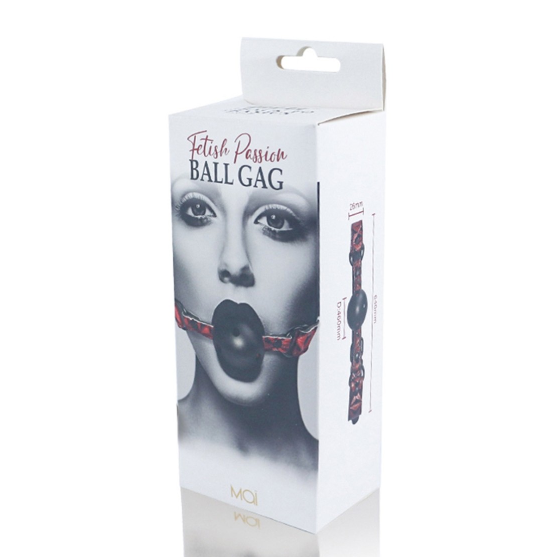 BAVAGLIO BALL GAG PER GIOCHI SADOMASO MAI...