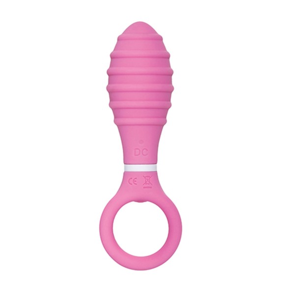 KIT VIBRATORE ANALE E DITALINO PER CLITORIDE SEX TOY DOUBLE DATE