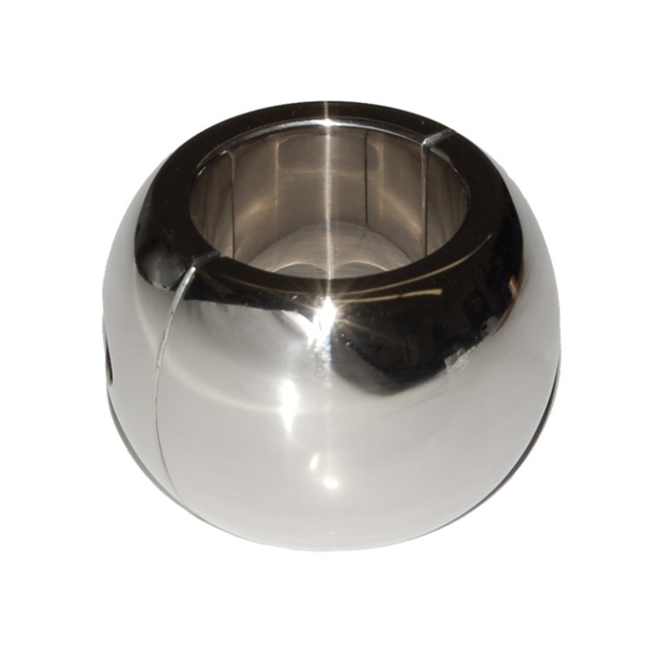 ALLUNGA TESTICOLI IN ACCIAIO SEX TOY DONUT BALL STRETCHER...
