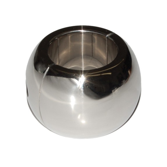 ALLUNGA TESTICOLI IN ACCIAIO SEX TOY DONUT BALL STRETCHER PICCOLO E MEDIO