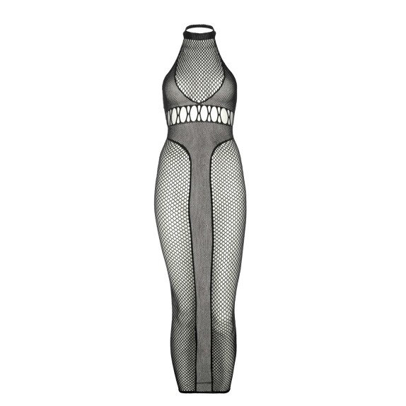 ABITO LUNGO SEXY PER DONNA A RETE TRASPARENTE LEG AVENUE