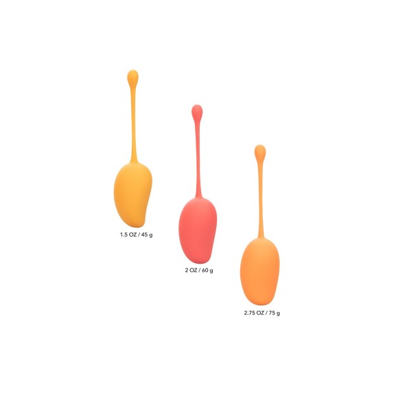 KIT TRE PALLINE PER ALLENAMENTO PELVICO MANGO SQUEEZE RELAX