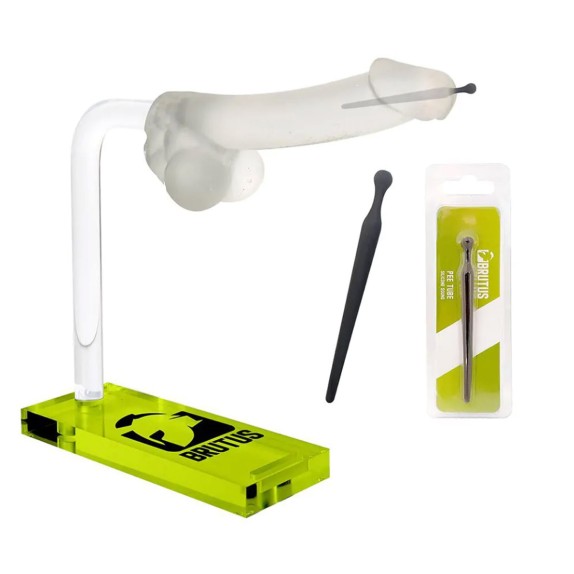 SONDA URETRALE UNISEX E SPERMA STOPPER IN SILICONE SEX TOY PEE TUBE