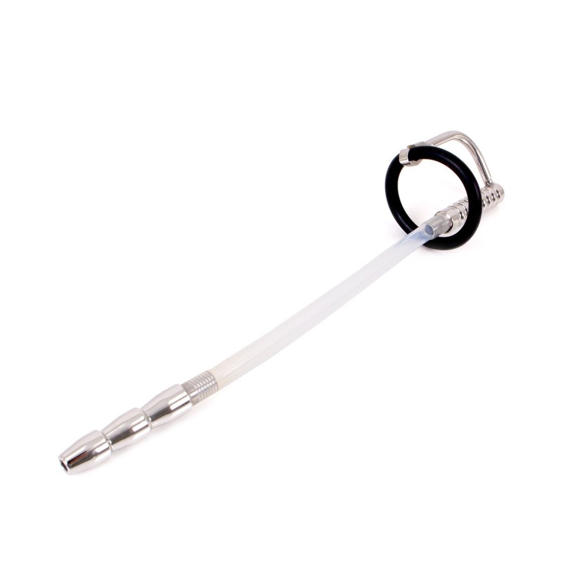 SONDA URETRALE CON ANELLO PER GLANDE SEX TOY...