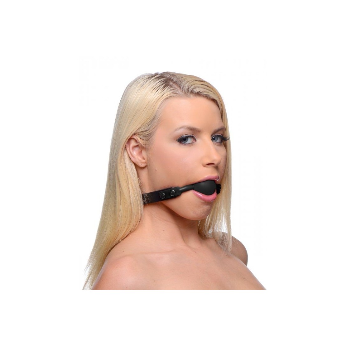 MORSO BAVAGLIO PER GIOCHI SADOMASO SEX TOY HUSH...